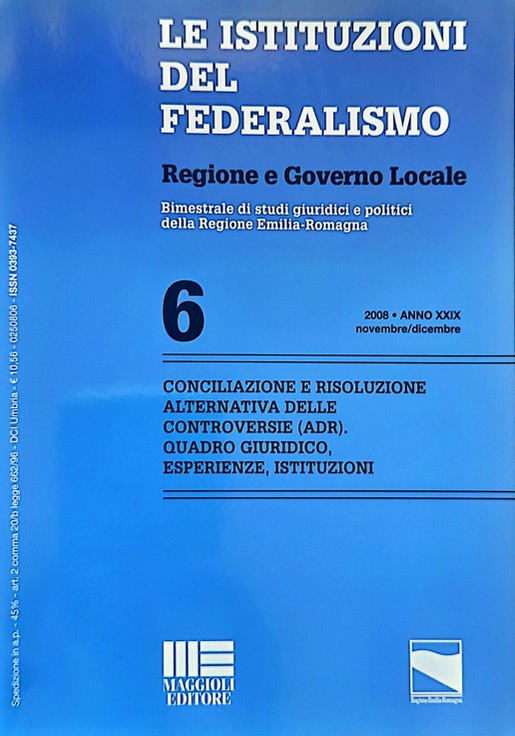 L'esperienza della mediazione civile e commerciale in Emilia-Romagna. Gli scenari dei conflitti: comunità, scuole, imprese
